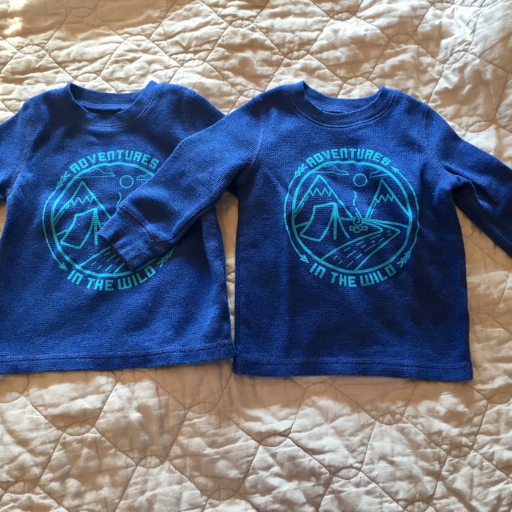 Jumping Beans Coordinating long sleeve shirts